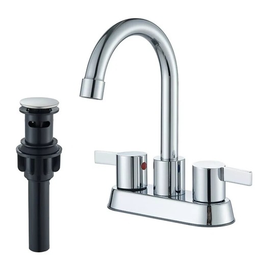 Bathroom sink faucet handle - bathroom, 2-handle